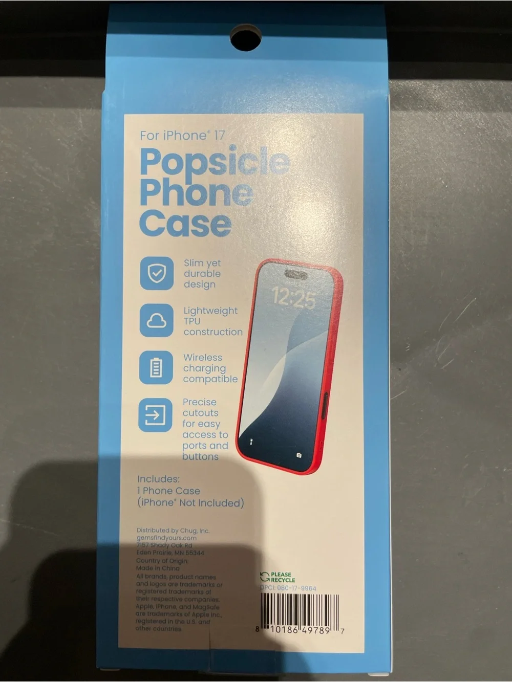 GEMS iPhone 17 Popsicle Phone Case